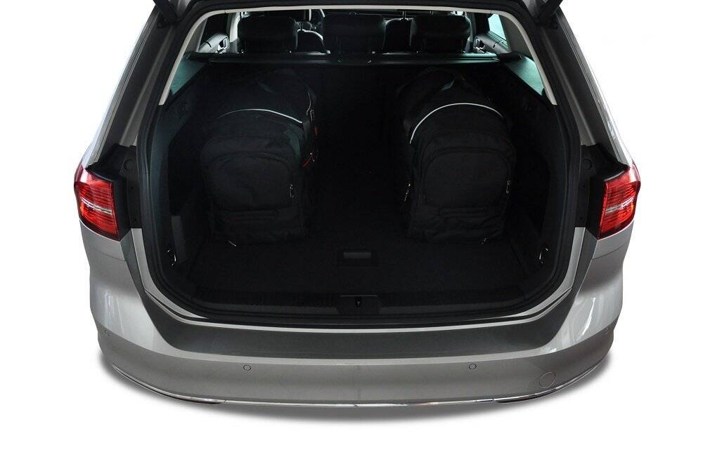 Torby KJUST AERO do Volkswagen Passat Variant B8 — torby wyjmowane z bagażnika krok po kroku