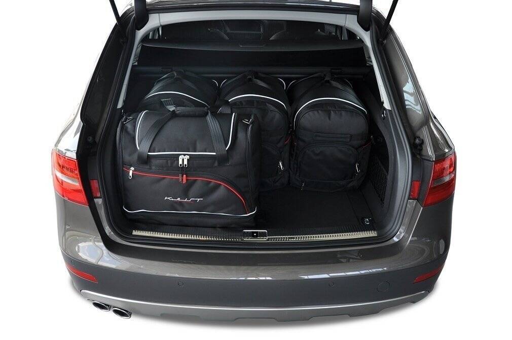 Torby KJUST SPORT do Audi A4 Allroad Quattro B8 — torby wyjmowane z bagażnika krok po kroku