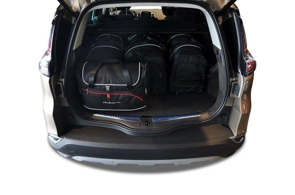 Torby KJUST AERO do Renault Espace V — torby wyjmowane z bagażnika krok po kroku