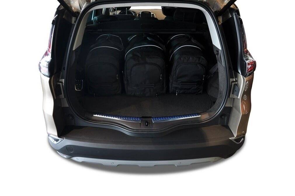 Torby KJUST AERO do Renault Espace V — torby wyjmowane z bagażnika krok po kroku