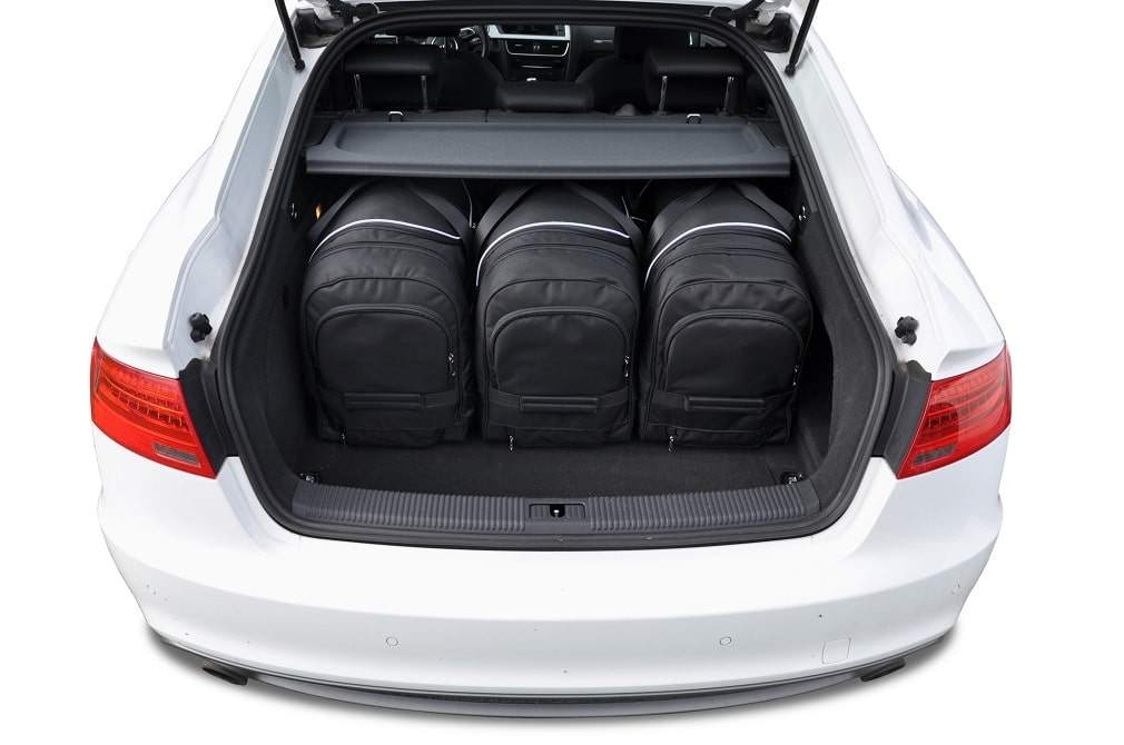 Torby KJUST AERO do Audi A5 / S5 Sportback 8T — torby wyjmowane z bagażnika krok po kroku