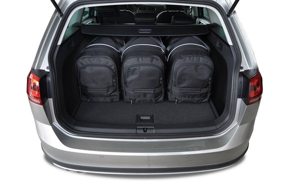 Torby KJUST AERO do Volkswagen Golf Variant / Alltrack VII — torby wyjmowane z bagażnika krok po kroku