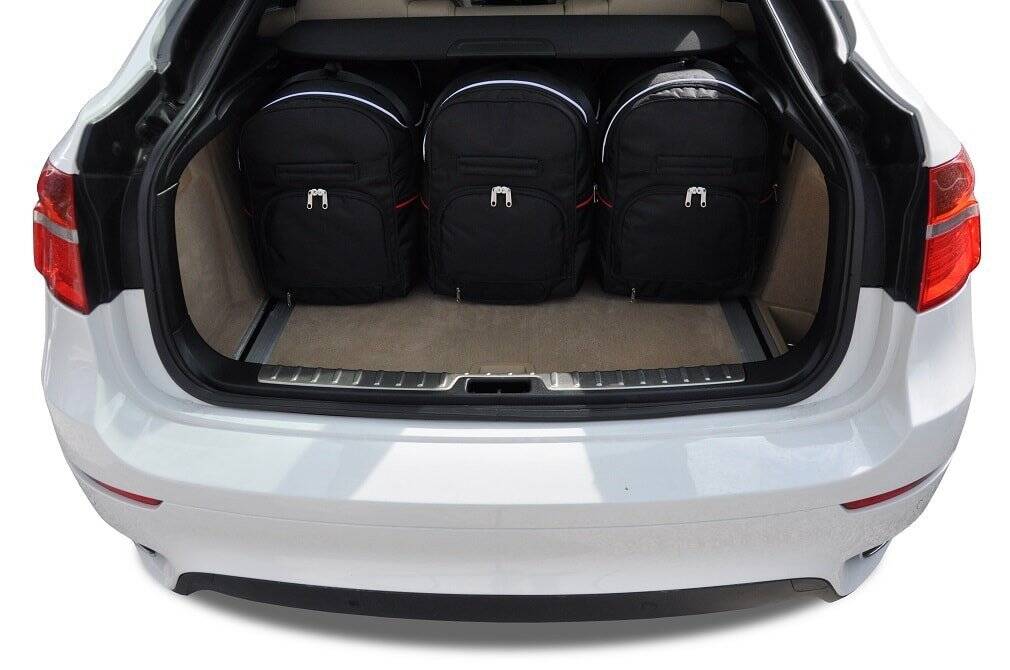 Torby KJUST SPORT do BMW X6 / X6 M E71 — torby wyjmowane z bagażnika krok po kroku