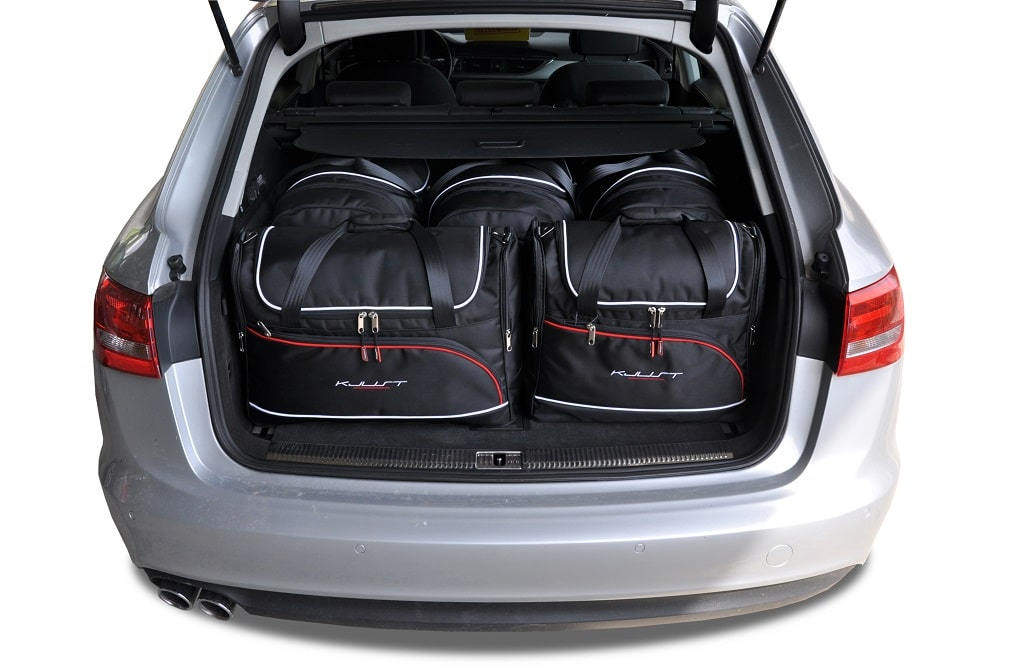 Torby KJUST AERO do Audi A6 Allroad Quattro C7 — zestaw ułożony w bagażniku