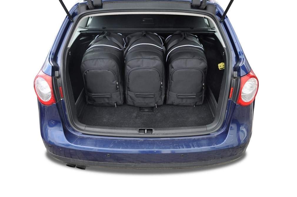 Torby KJUST AERO do Volkswagen Passat Variant B6 — torby wyjmowane z bagażnika krok po kroku