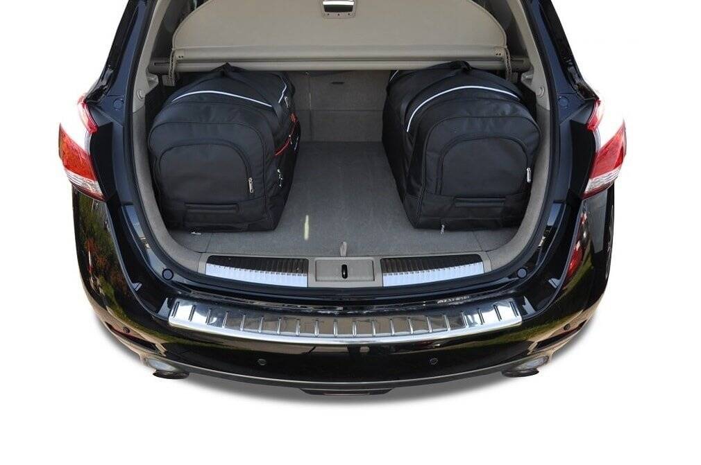 Torby KJUST SPORT do Nissan Murano II (Z51) — torby wyjmowane z bagażnika krok po kroku