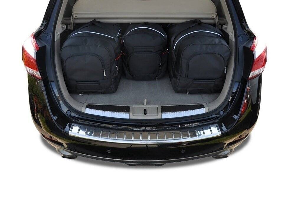 Torby KJUST AERO do Nissan Murano II (Z51) — torby wyjmowane z bagażnika krok po kroku