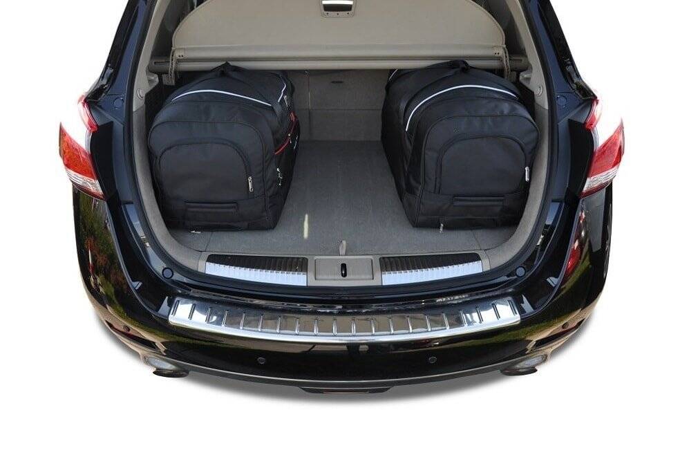 Torby KJUST AERO do Nissan Murano II (Z51) — torby wyjmowane z bagażnika krok po kroku