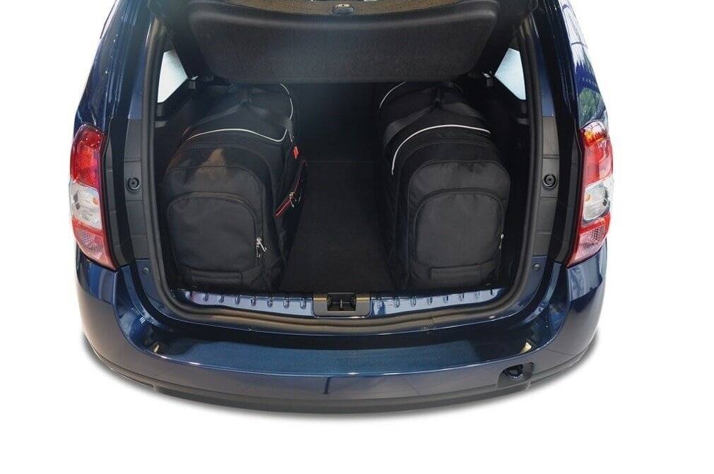 Torby KJUST SPORT do Dacia Duster I — torby wyjmowane z bagażnika krok po kroku