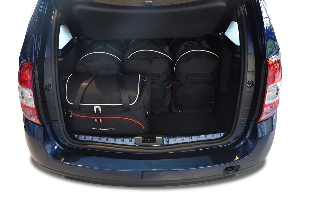 Torby KJUST AERO do Dacia Duster I — torby wyjmowane z bagażnika krok po kroku