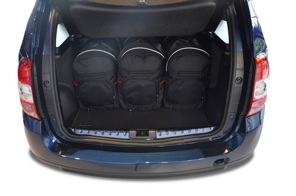 Torby KJUST AERO do Dacia Duster I — torby wyjmowane z bagażnika krok po kroku