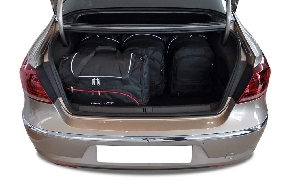 Torby KJUST SPORT do Volkswagen CC I — torby wyjmowane z bagażnika krok po kroku