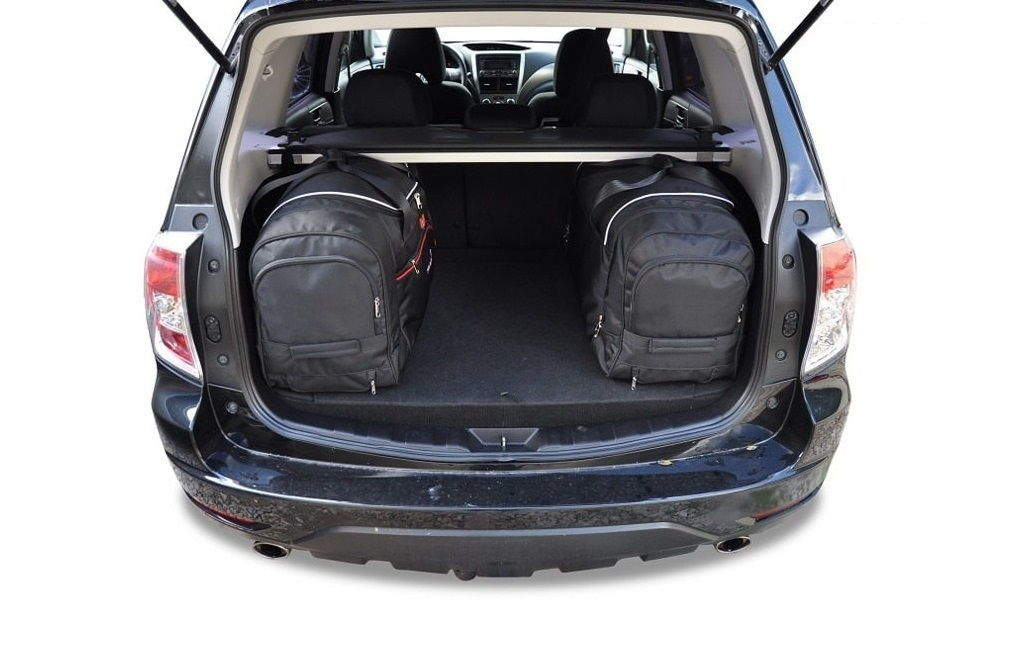 Torby KJUST AERO do Subaru Forester III (SH) — torby wyjmowane z bagażnika krok po kroku