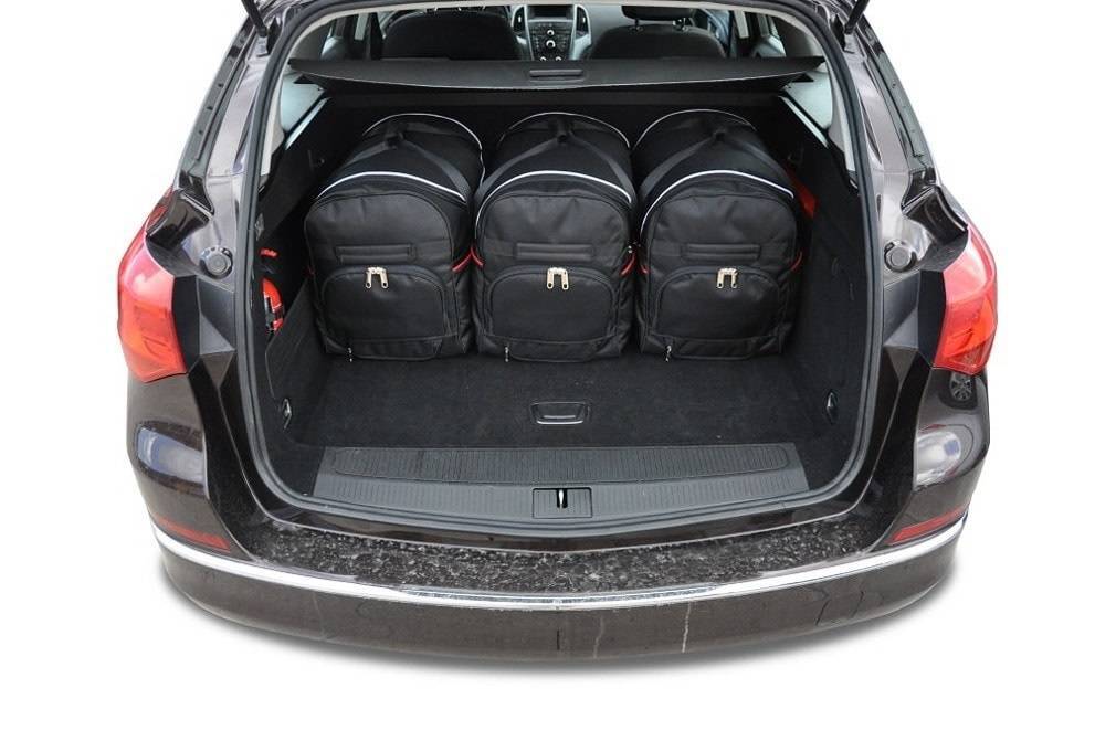 Torby KJUST AERO do Opel Astra Sports Tourer J (P10) — torby wyjmowane z bagażnika krok po kroku