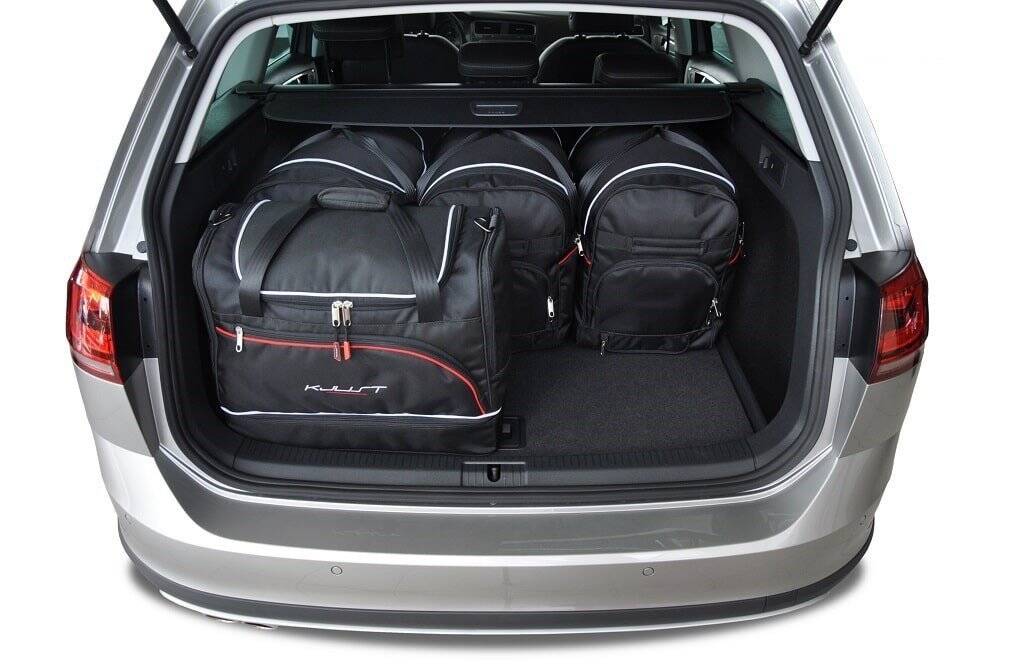 Torby KJUST SPORT do Volkswagen Golf Alltrack VII — torby wyjmowane z bagażnika krok po kroku