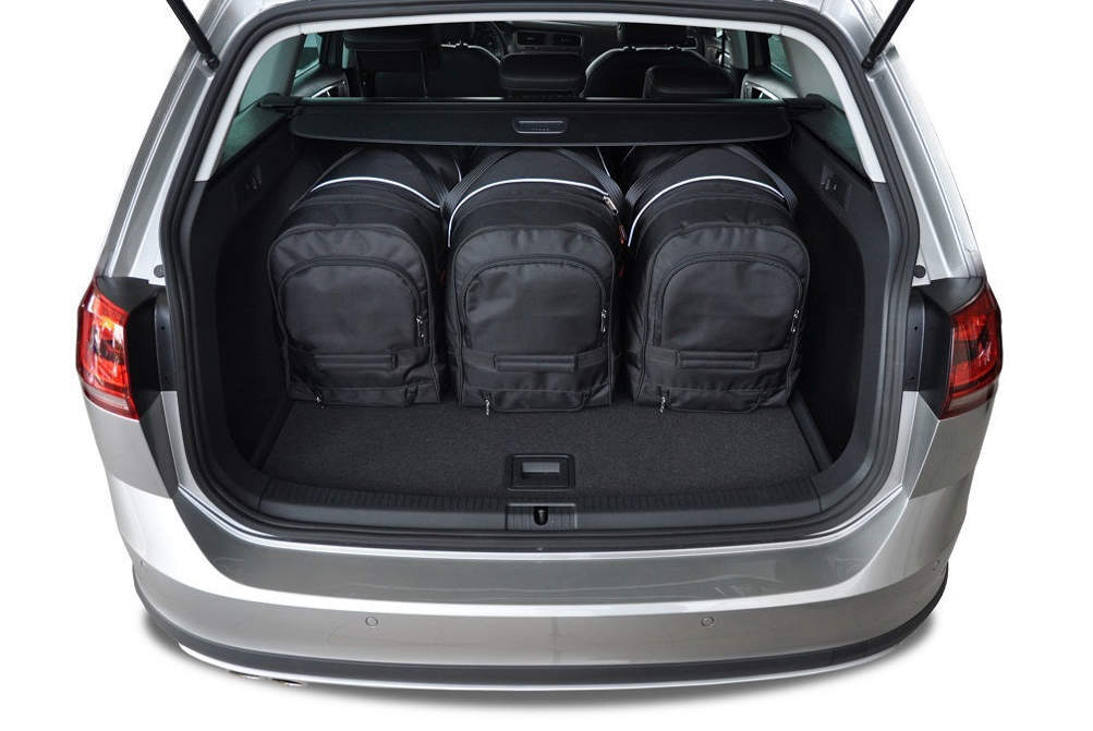 Torby KJUST AERO do Volkswagen Golf Alltrack VII — torby wyjmowane z bagażnika krok po kroku