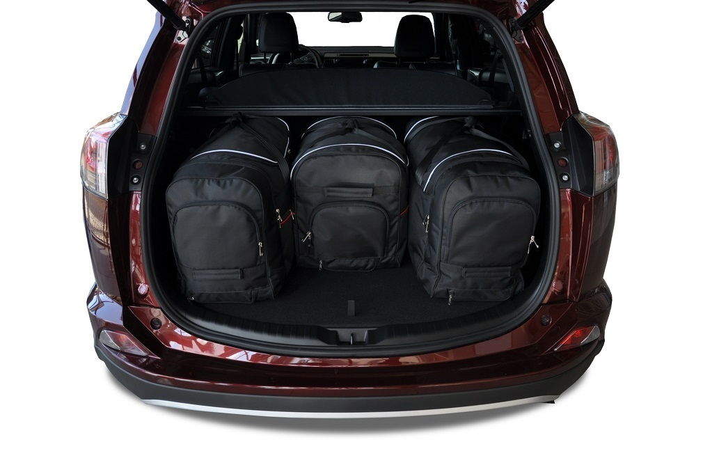 Torby KJUST SPORT do Toyota RAV4 IV (A4) — torby wyjmowane z bagażnika krok po kroku