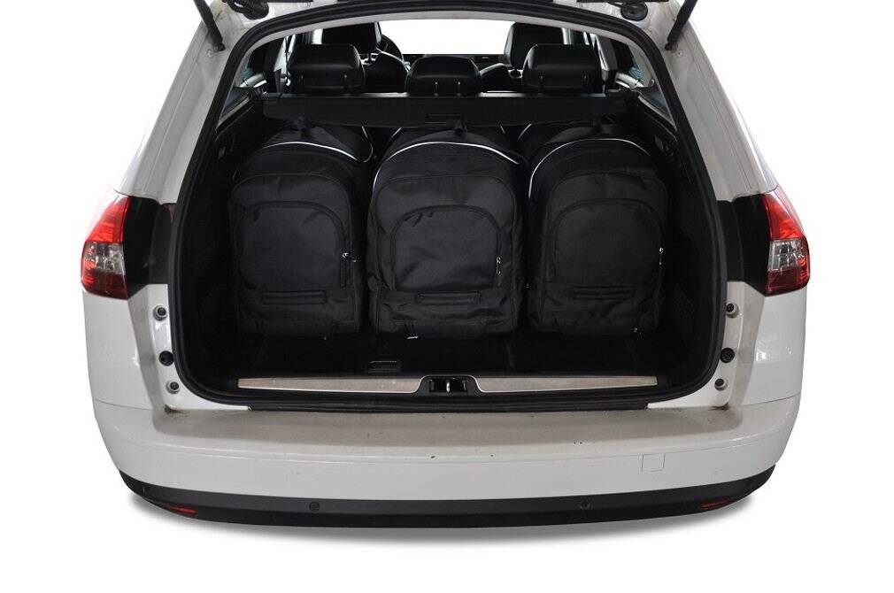 Torby KJUST AERO do Citroen C5 Tourer III (RD) — torby wyjmowane z bagażnika krok po kroku