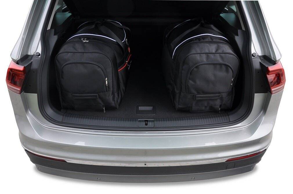 Torby KJUST SPORT do Volkswagen Tiguan II — torby wyjmowane z bagażnika krok po kroku