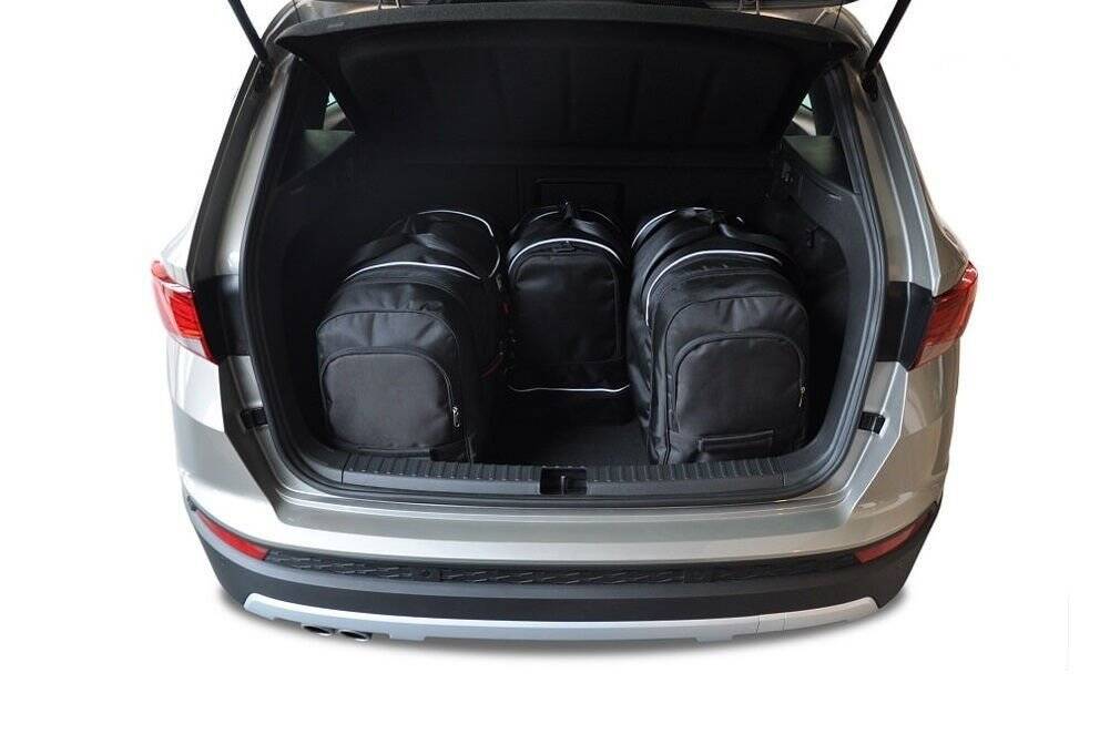 Torby KJUST SPORT do Seat Ateca I — torby wyjmowane z bagażnika krok po kroku