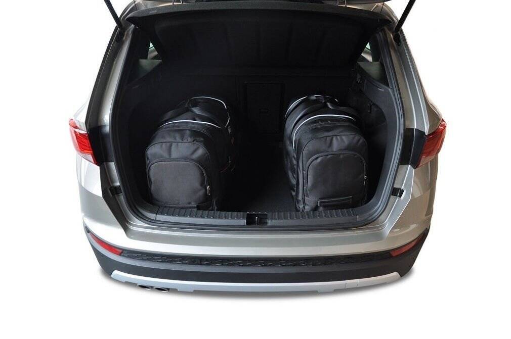 Torby KJUST SPORT do Seat Ateca I — torby wyjmowane z bagażnika krok po kroku