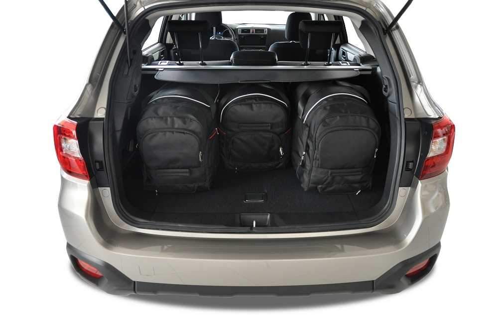 Torby KJUST SPORT do Subaru Outback V (BS) — torby wyjmowane z bagażnika krok po kroku