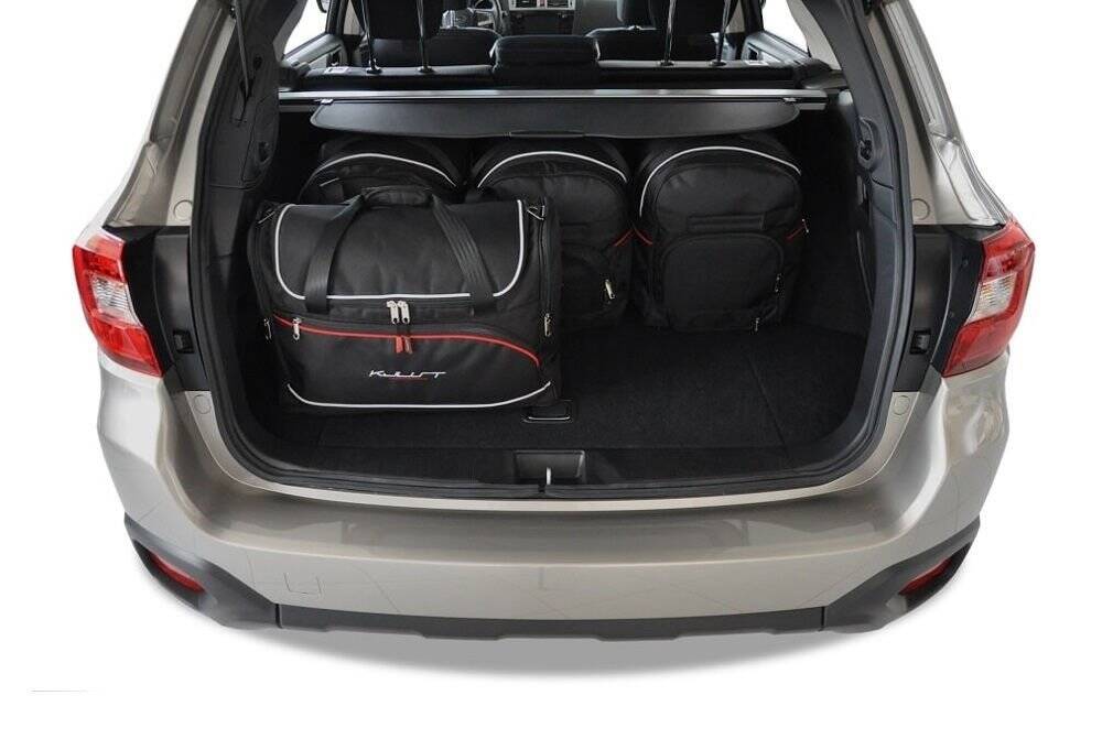 Torby KJUST AERO do Subaru Outback V (BS) — torby wyjmowane z bagażnika krok po kroku
