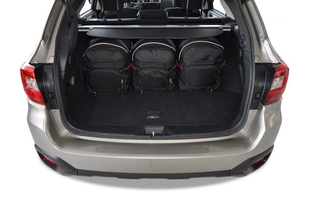 Torby KJUST AERO do Subaru Outback V (BS) — torby wyjmowane z bagażnika krok po kroku