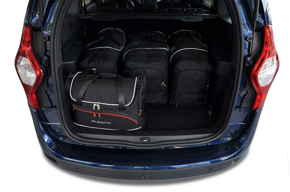 Torby KJUST AERO do Dacia Lodgy I — torby wyjmowane z bagażnika krok po kroku