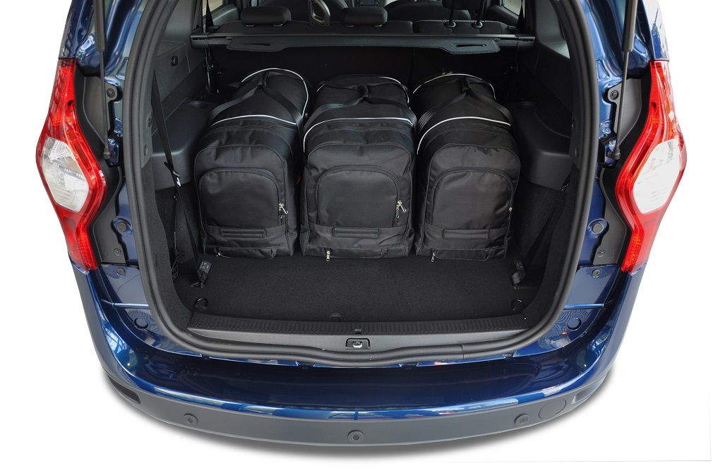 Torby KJUST AERO do Dacia Lodgy I — torby wyjmowane z bagażnika krok po kroku