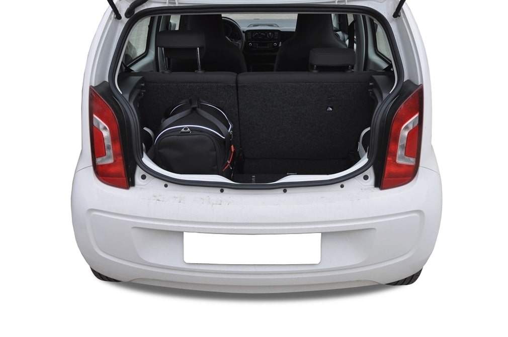 Torby KJUST AERO do Volkswagen UP! I — torby wyjmowane z bagażnika krok po kroku