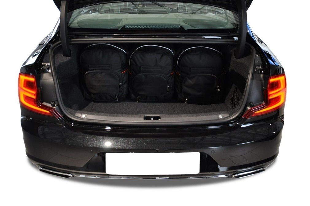 Torby KJUST SPORT do Volvo S90 II (234) — torby wyjmowane z bagażnika krok po kroku