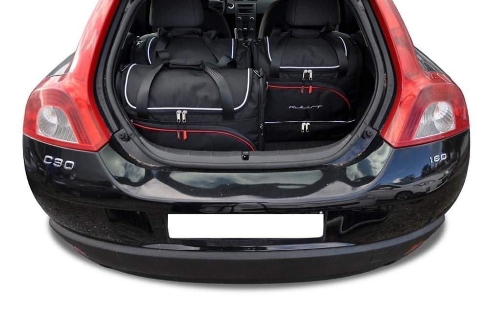 Torby KJUST AERO do Volvo C30 Hatchback I (533) — torby wyjmowane z bagażnika krok po kroku