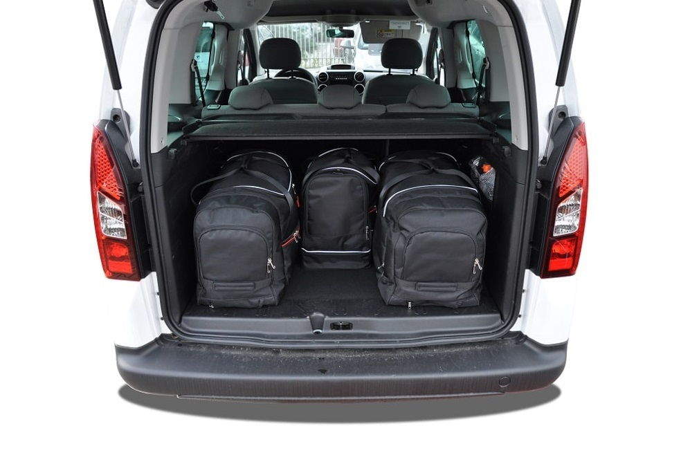 Torby KJUST SPORT do Citroen Berlingo Combi II (B9) — torby wyjmowane z bagażnika krok po kroku
