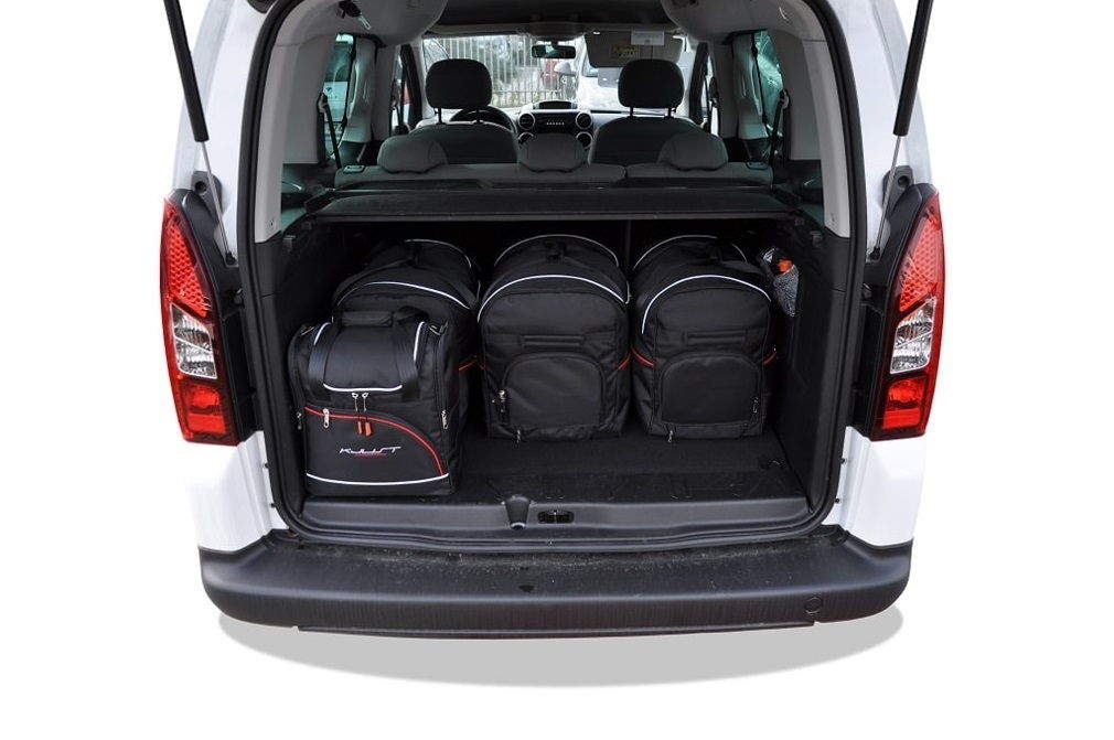Torby KJUST AERO do Citroen Berlingo Combi II (B9) — torby wyjmowane z bagażnika krok po kroku