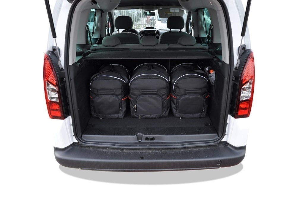 Torby KJUST AERO do Citroen Berlingo Combi II (B9) — torby wyjmowane z bagażnika krok po kroku