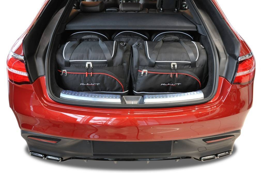 Torby KJUST AERO do Mercedes-Benz GLE Coupe C292 — zestaw ułożony w bagażniku
