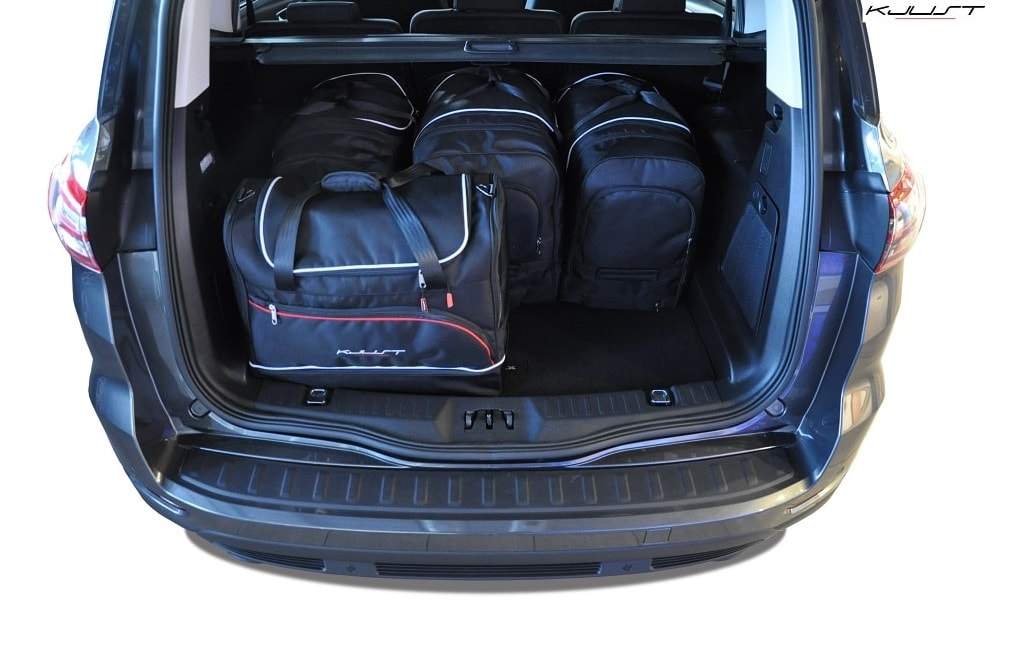 Torby KJUST SPORT do Ford S-Max II — torby wyjmowane z bagażnika krok po kroku