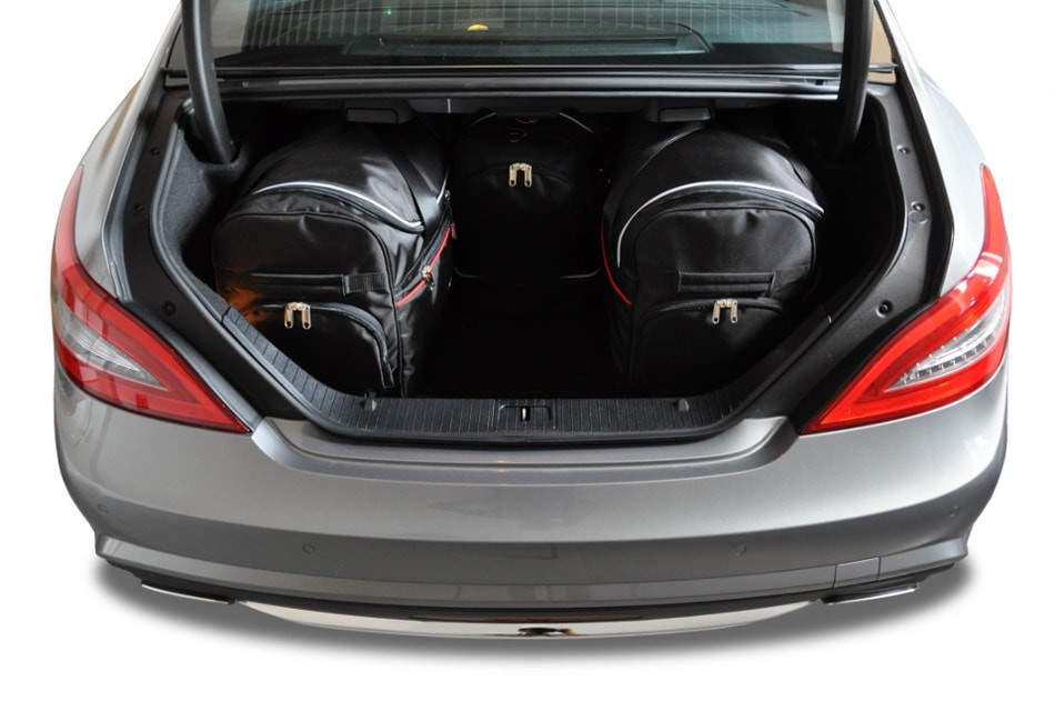 Torby KJUST SPORT do Mercedes-Benz CLS Coupe C218 — torby wyjmowane z bagażnika krok po kroku