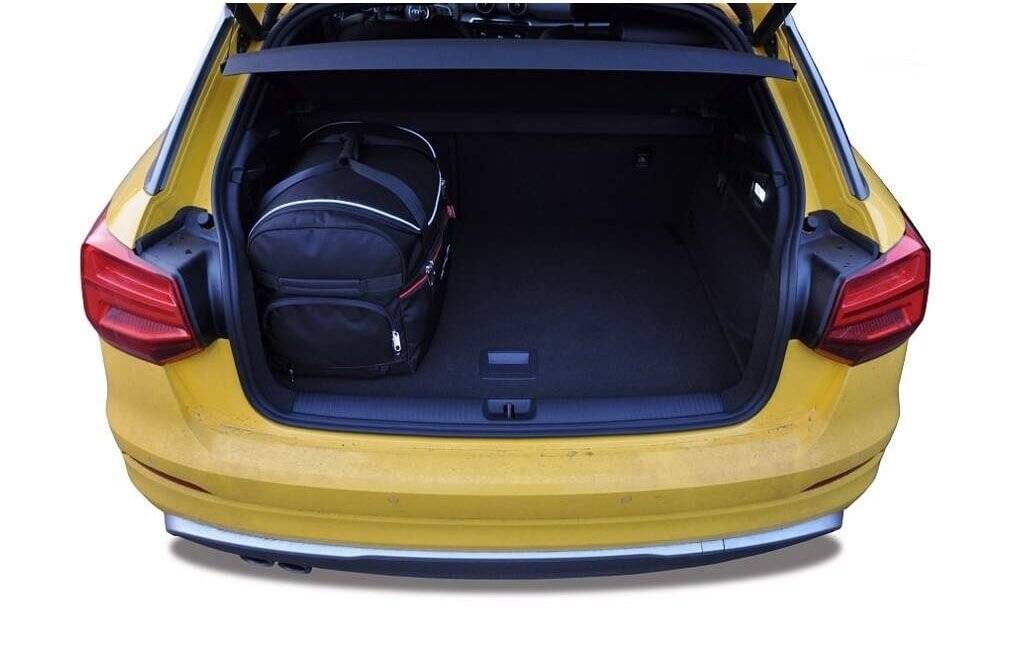 Torby KJUST AERO do Audi Q2 GA — torby wyjmowane z bagażnika krok po kroku