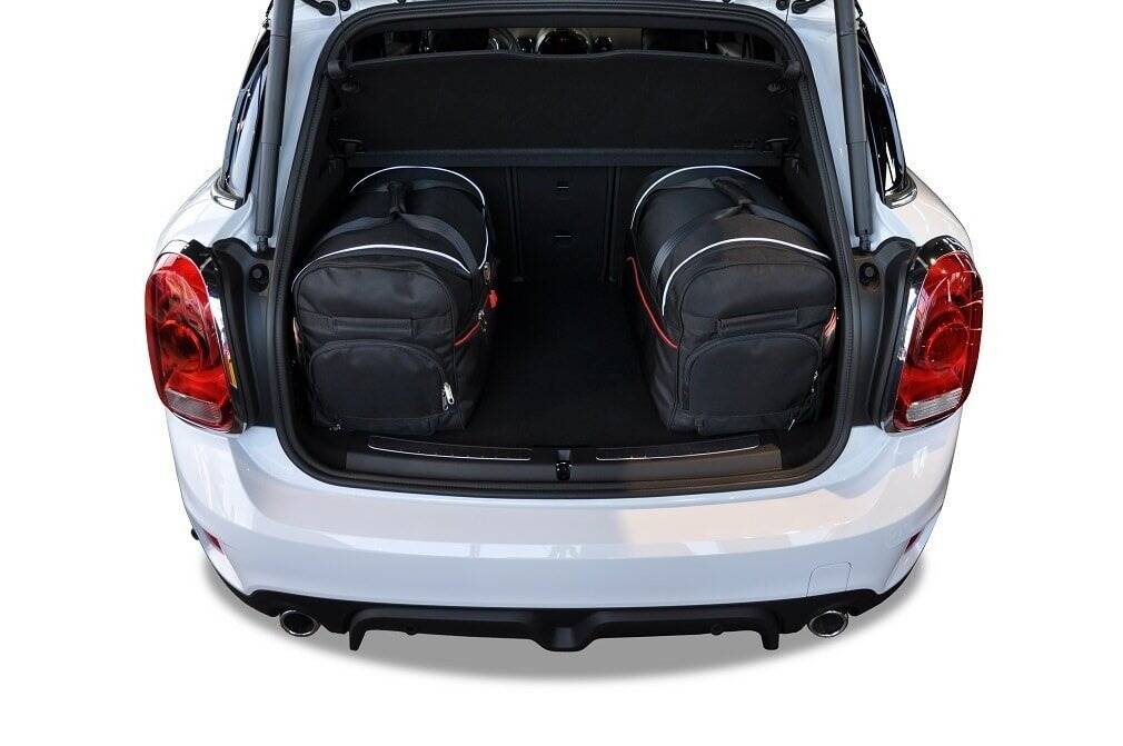 Torby KJUST AERO do Mini Countryman F60 — torby wyjmowane z bagażnika krok po kroku