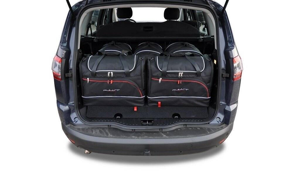 Torby KJUST SPORT do Ford S-Max I — zestaw ułożony w bagażniku