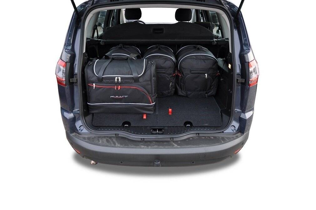 Torby KJUST SPORT do Ford S-Max I — torby wyjmowane z bagażnika krok po kroku