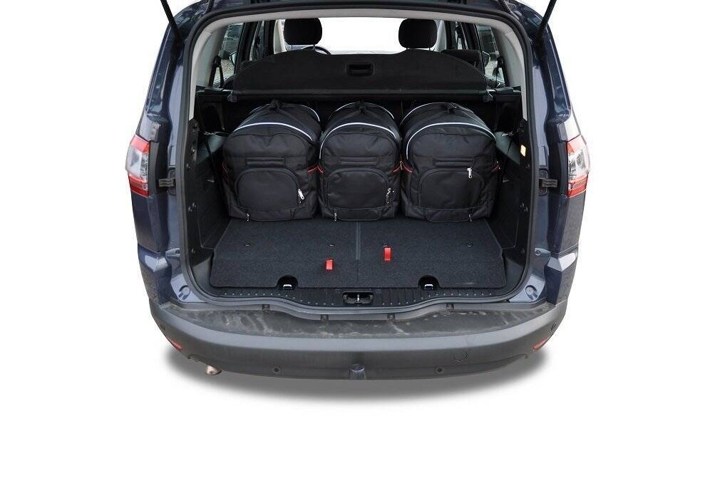 Torby KJUST SPORT do Ford S-Max I — torby wyjmowane z bagażnika krok po kroku