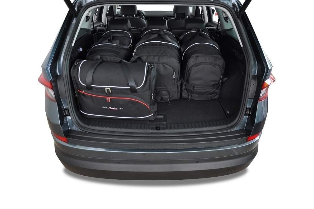 Torby KJUST AERO do Skoda Kodiaq I — torby wyjmowane z bagażnika krok po kroku