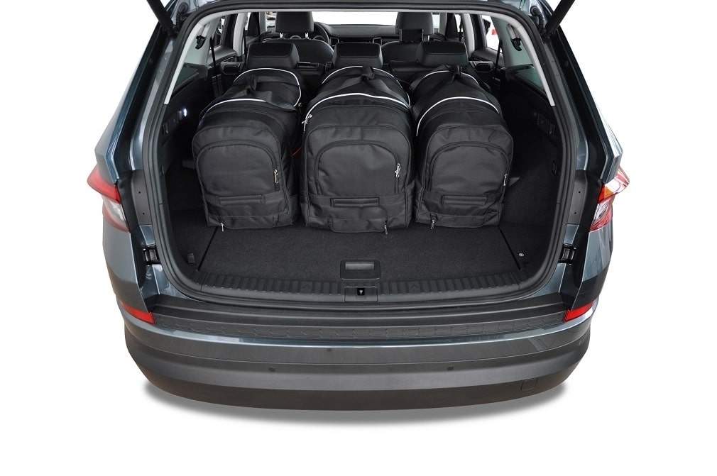 Torby KJUST AERO do Skoda Kodiaq I — torby wyjmowane z bagażnika krok po kroku
