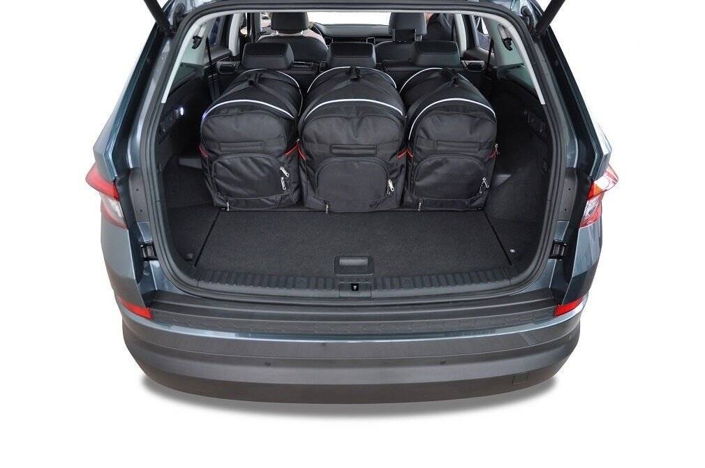 Torby KJUST SPORT do Skoda Kodiaq I — torby wyjmowane z bagażnika krok po kroku