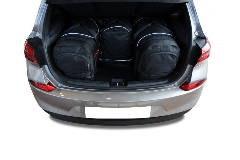 Torby KJUST AERO do Hyundai i30 Hatchback III — torby wyjmowane z bagażnika krok po kroku
