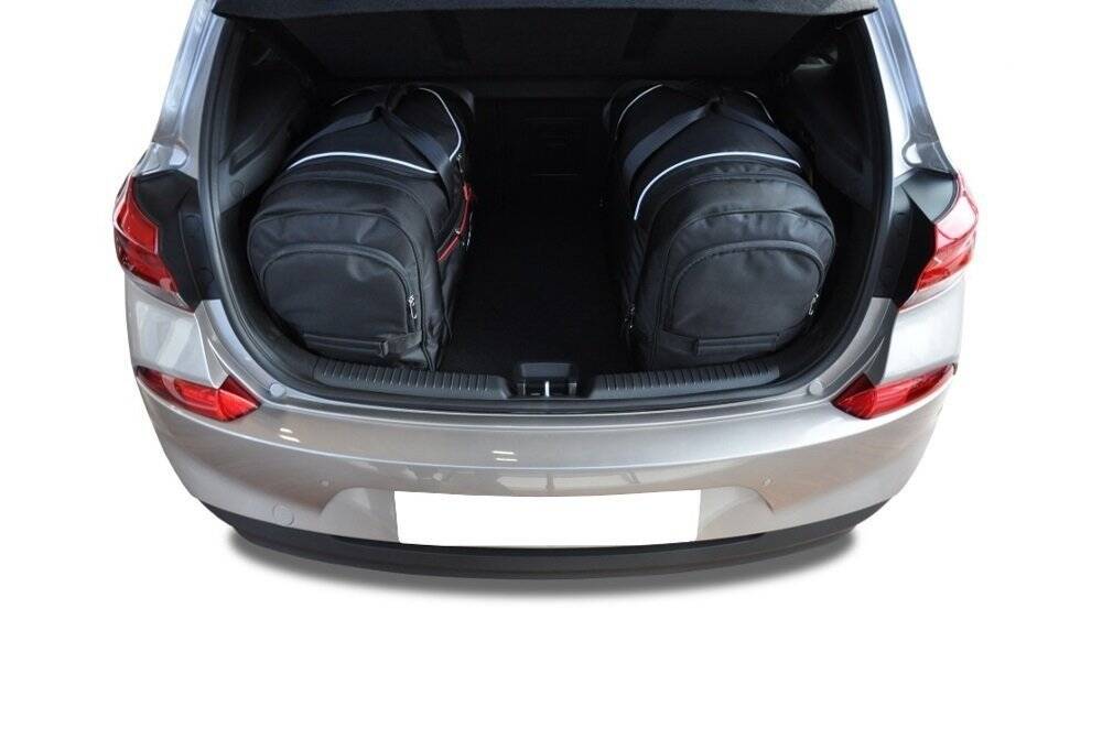 Torby KJUST AERO do Hyundai i30 Hatchback III — torby wyjmowane z bagażnika krok po kroku