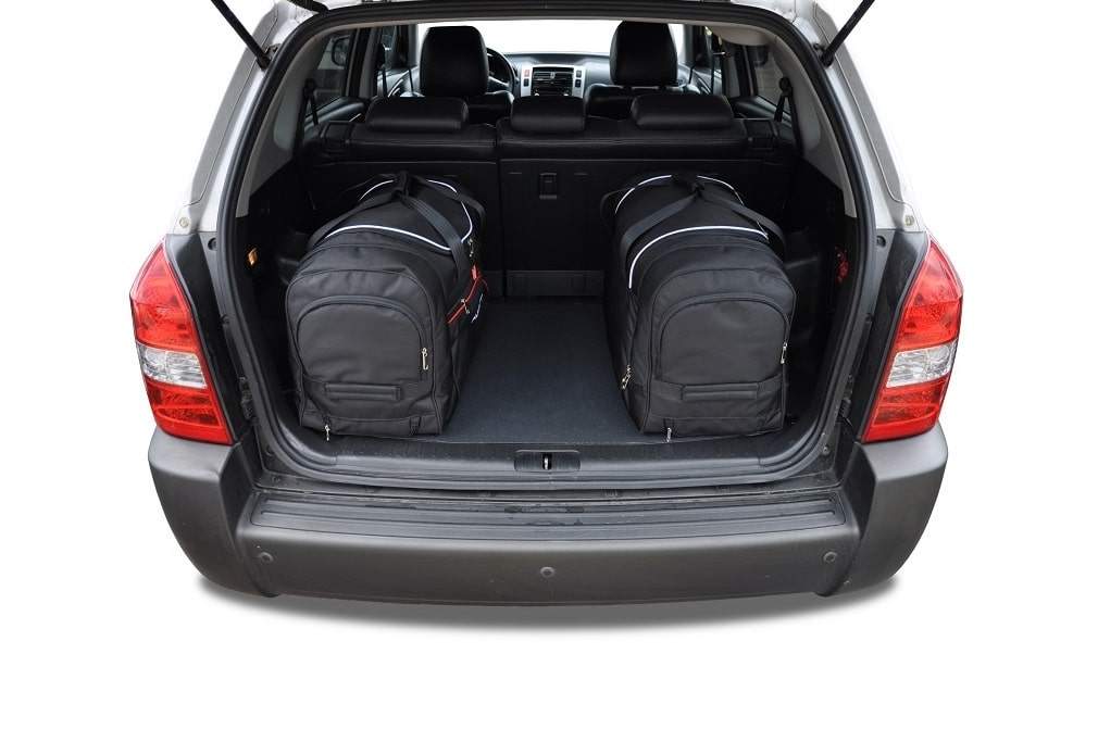 Torby KJUST AERO do Hyundai Tucson I (JM) — torby wyjmowane z bagażnika krok po kroku